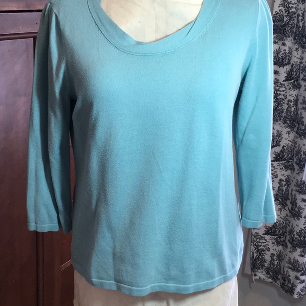 Aqua lightweight sweater